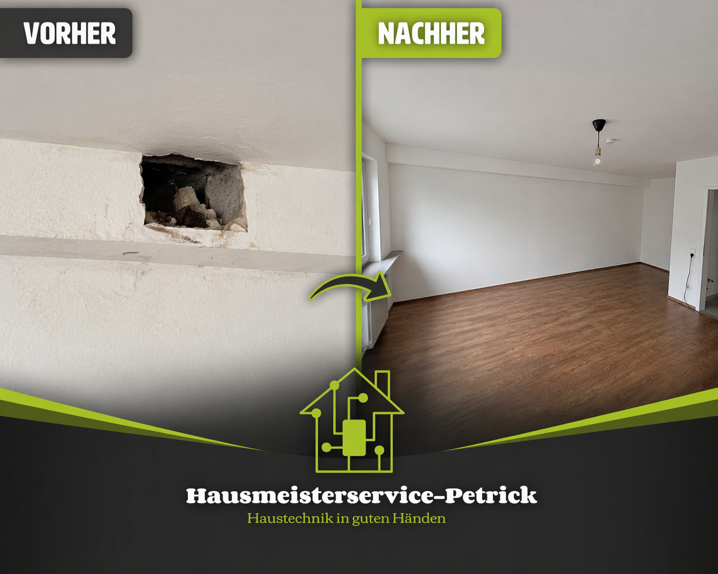 Revi. Schacht verschlossen.